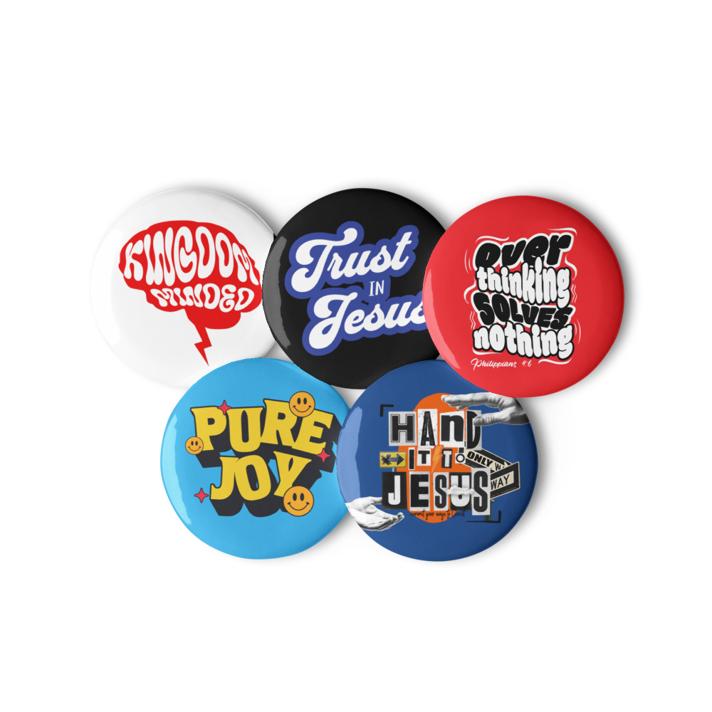 Fear Not - Button Pin Collection