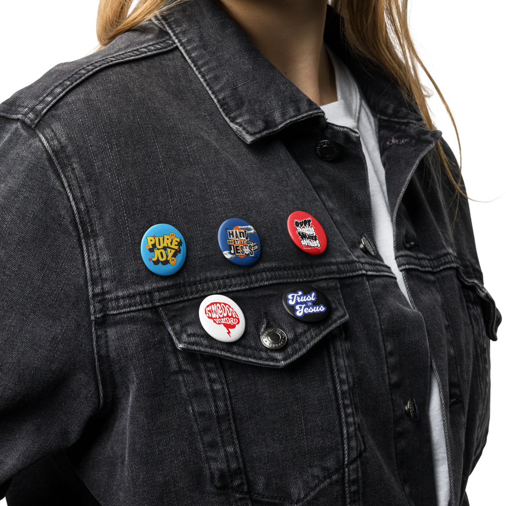Fear Not - Button Pin Collection