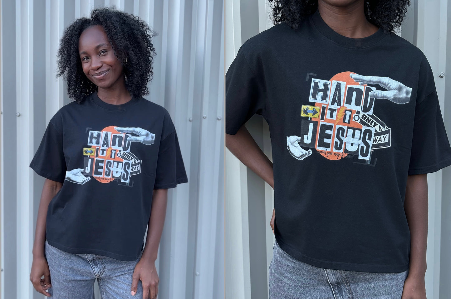 Hand It To Jesus - Box Tee