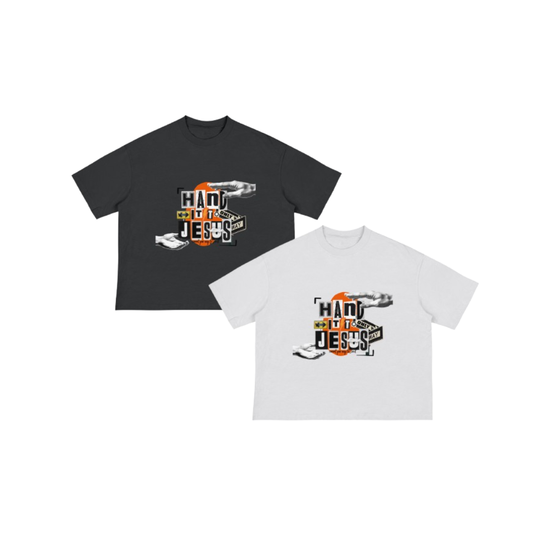 Hand It To Jesus - Box Tee