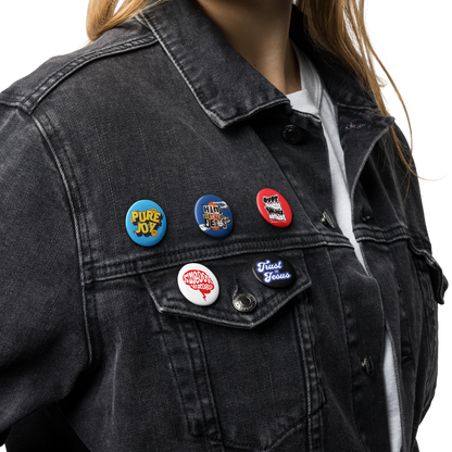 Fear Not - Button Pin Collection