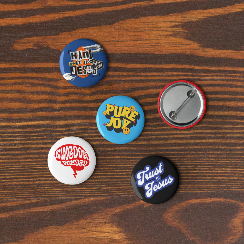Fear Not - Button Pin Collection